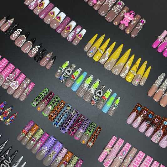 ✨Premium Mystery Press-on Nail Grab Bag